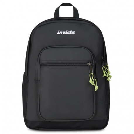 Seljakott Jelek Plus City Jet Black 32l, must Invicta