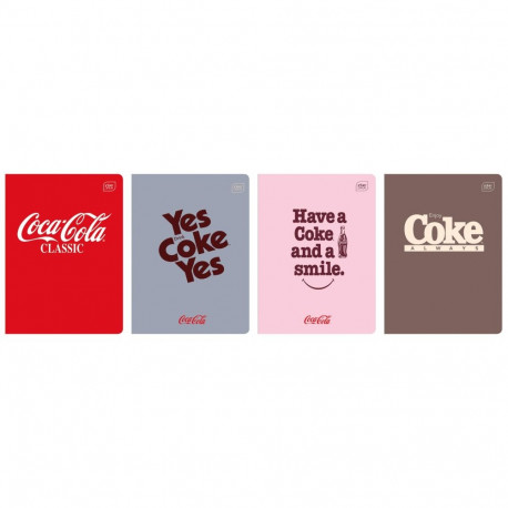 Kaustik A5 60 lehte 70g jooneline Hybrid Coca Cola, Interdruk