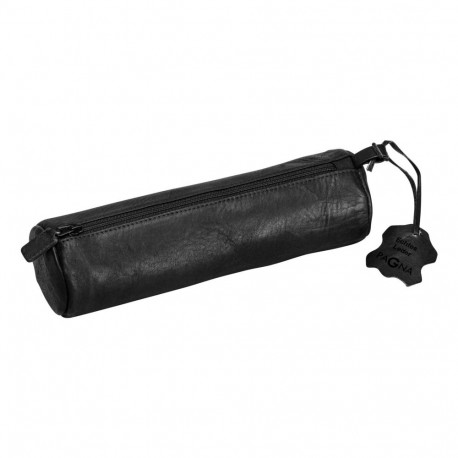 Pinal nahast 20,5x6 cm must, Pagna