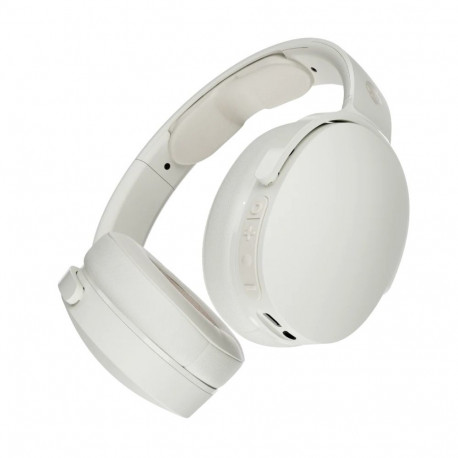 Kõrvaklapid+mikrofon Skullcandy Hesh EVO Bone/helehall Wireless Bluetooth5.0 40mm over-ear USB-C, AU
