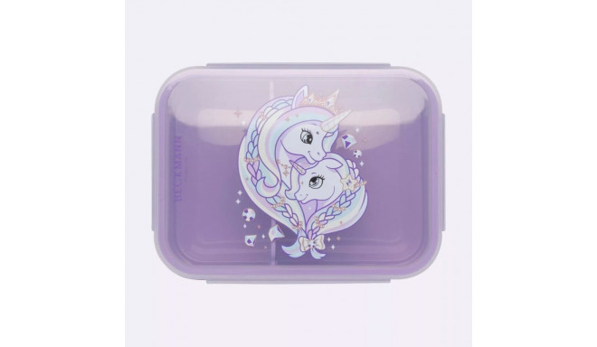 Toidukarp Beckmann Unicorn Princess Purple 18,7x14x7cm, maht 1,7l