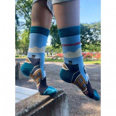 SOKISAHTEL CITY SOCKS COPENHAGEN puuvillased sokid