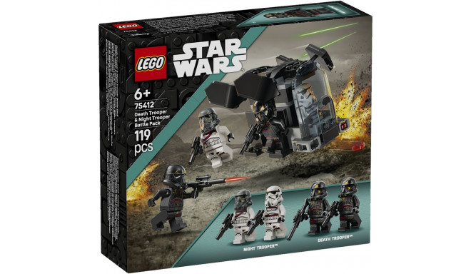 LEGO Star Wars Death trooperi ja night trooperi lahingukomplekt