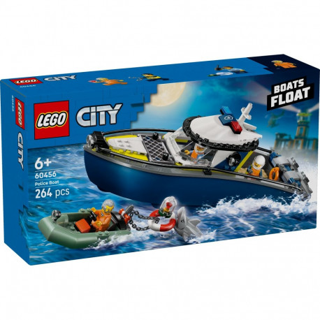 LEGO City Ujuva politseipaadi tagaajamine