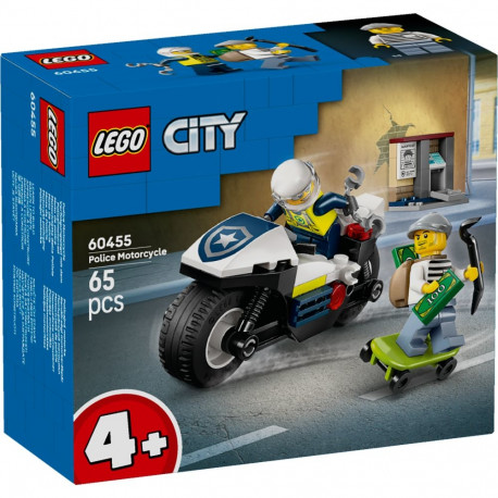 LEGO City Politseimootorratta tagaajamine