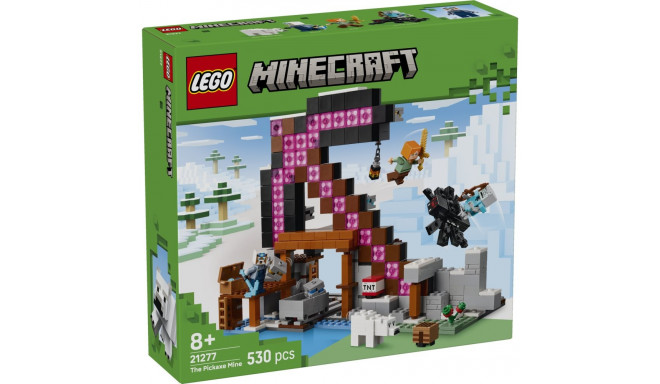 LEGO Minecraft Pickaxe'i kaevandus