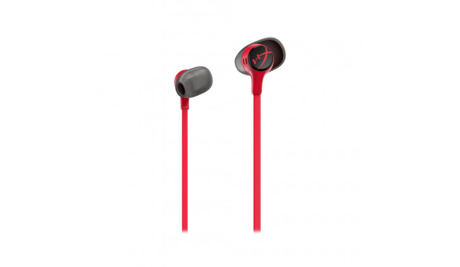 HyperXCloud Earbuds II punane peakomplekt