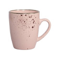 368ML MUG WITH SPECKLE PINK