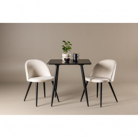 Söögitoa komplekt Polar&Velvet 2 tooli