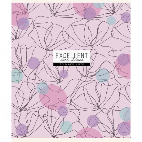 Kaustik, 48 lehte A5 jooneline, erinevate kaanepiltide assortii