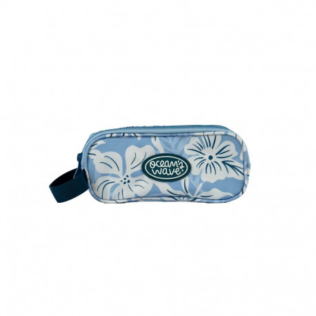 Pliiatsiümbris OCW BORA BORA BLUE, täitmata, 3 tõmblukku