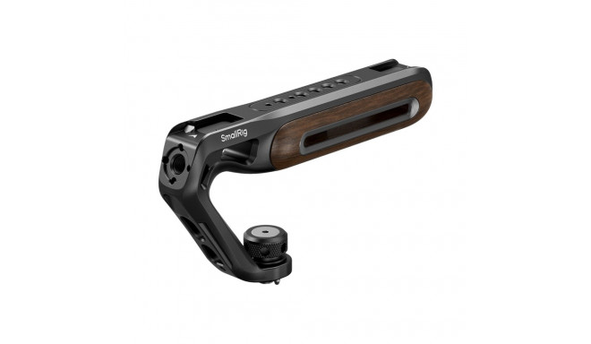 SmallRig 5252 Wooden Top Handle with 1/4''-20 and ARRI 3/8''-16 Locating Screw