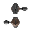 SmallRig 5238 Wooden Side Handle with 1/4"-20 & 3/8''-16 ARRI Locating Screws