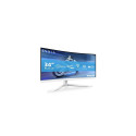 Philips 34M2C5501A/00 computer monitor 86.4 cm (34&quot;) 3440 x 1440 pixels Wide Quad HD LCD Wh