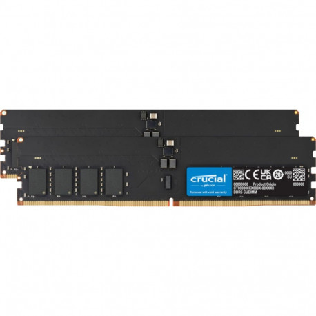 Crucial DDR5-6400 Kit       64GB 2x32GB CUDIMM CL52