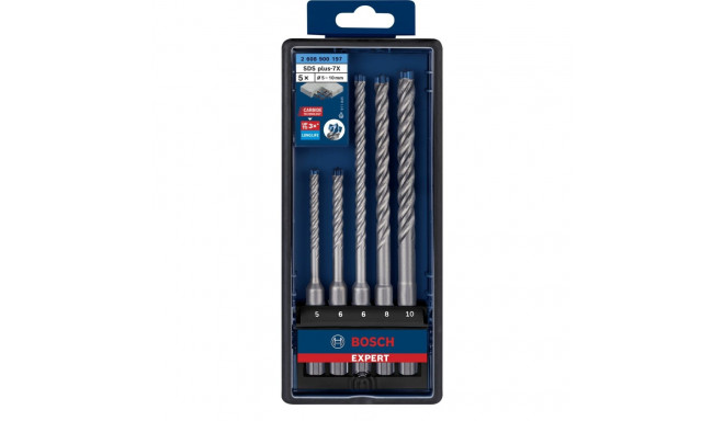 Bosch EXPERT haamripuurid SDS plus-7X 5 tk komplekt