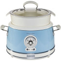 Ariete Vintage Food Steamer, blue