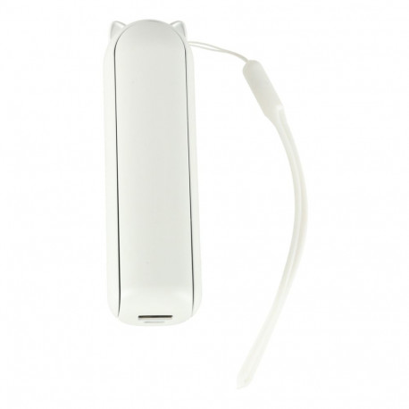 Lauaventilaator mini käeshoitav kokkupandav ventilaator kaasaskantav USB valge