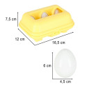 hariduslik puzzle sorter sobitada kujundeid munad montessori puu-köögiviljad 6tk