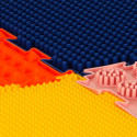 Montessori sensoorne puzzle matt jalamassaažiks 8 tükki