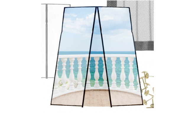 LUARO magnetvõrk ustele vastupidav tugev magnet 110x220cm