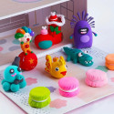 Kiddyz 24pcs Modelling Clay Set Soft Air-Dry & Non-Toxic Creative DIY Toy Multicolor
