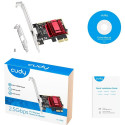 Cudy PE25 2.5G Ethernet PCIe Adapter Realtek Chipset VLAN Jumbo Frame Flow Control Must