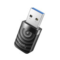 Cudy WU1300S AirMax AC1300 Dual Band WiFi USB Adapter USB 3.0 High Speed High Gain Black