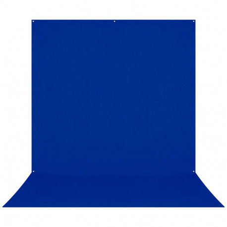 Westcott X Drop Pro Kreukbestendige Achtergrond Chroma Key Blauw Sweep (2.4 x 4 m)
