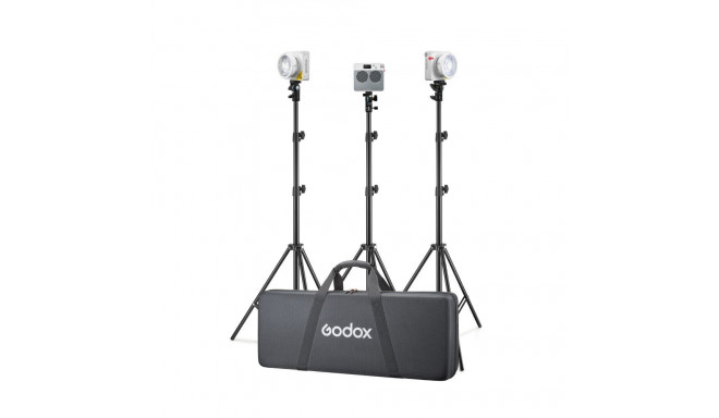 Godox ML100BI KIT3 Portable LED Light KIT(WithV mount Holding Handle)