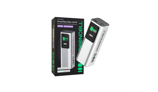 Greencell akupank 25200mAh 140W