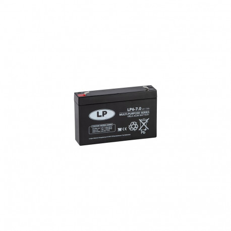 LP aku 6V 6,9Ah AGM 152x34x94mm