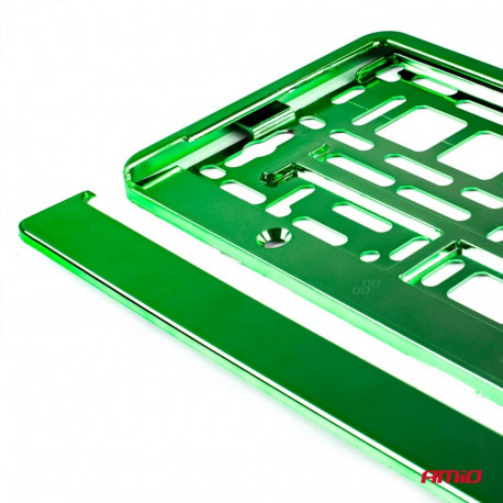 Numbrialus plastik metallik roheline