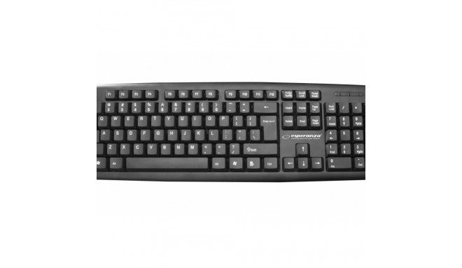 Teclado estándar con cable USB AMARILLO