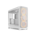 Fractal Design Meshify 3 XL valge RGB TG selge tooniga kesk-torn toiteallikas kaasas ei ole ATX
