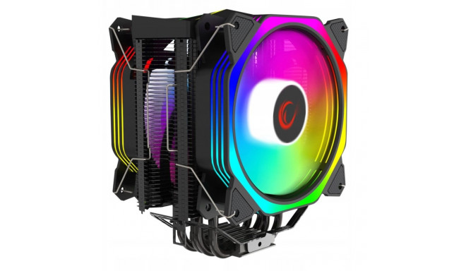 Rampage Octagon C60 CPU Cooler LGA 1700/AM5 1800RPM 2 Fans 120mm ARGB