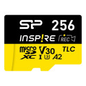 Silicon Power Inspire 256 GB microSDXC mälukaart klass C10 UHS-I U3 V30