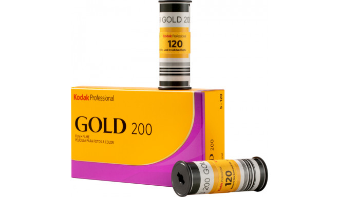 Kodak film Gold 200-120x5