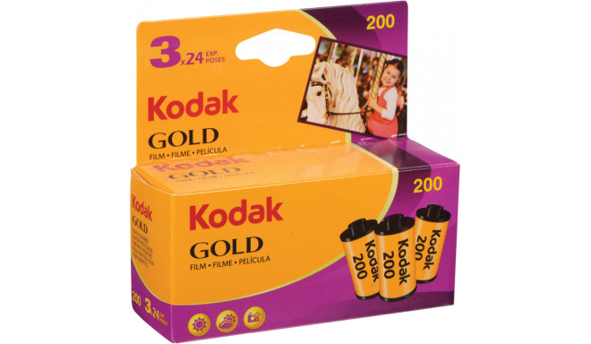 Kodak film Gold 200/24x3