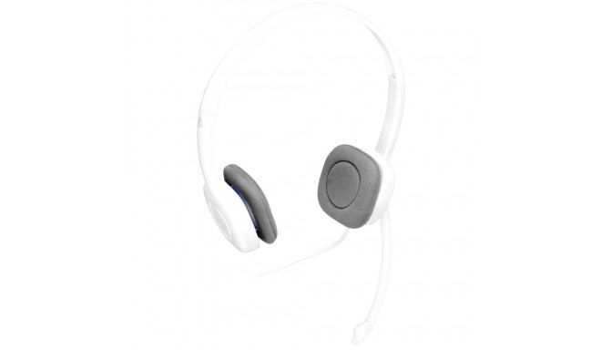 Logitech H150 valge kõrvaklapimikrofon