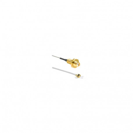 SMA-st MHF1-ks, 0,2 m, hall kaabel, 3 GHz, 50 oomi, FEP-isolatsioon, d=1.13 mm.