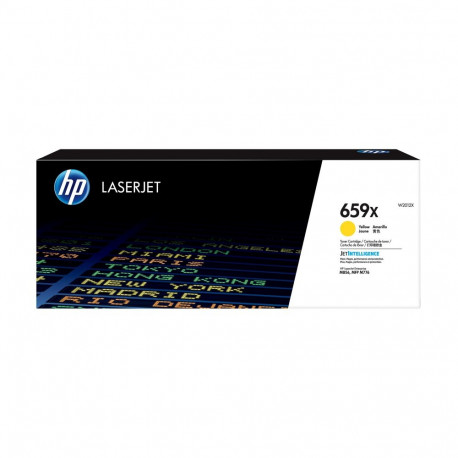 HP 659X High Yield Yellow Original LaserJet Toner Cartridge