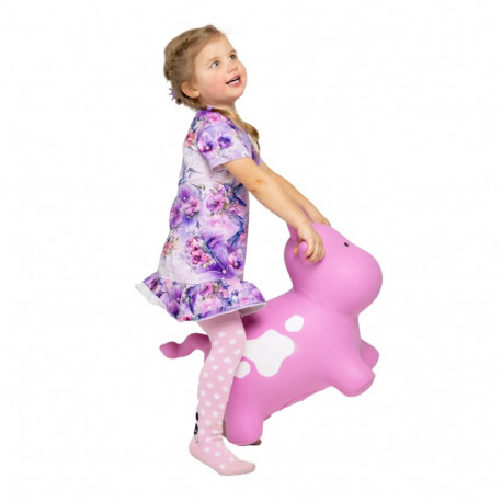 Gerardo's Toys Jumpy hüppeloom Lehm pakendis, roosa