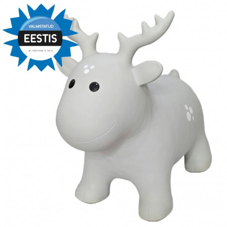 Gerardo's Toys Jumpy hüppeloom Põder pakendis, hall