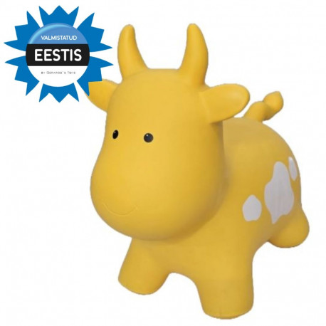 Gerardo's Toys Jumpy hüppeloom Lehm pakendis, kollane