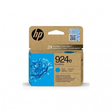HP tindikassett 924e EvoMore originaal, tsüaan