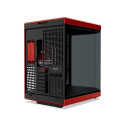 HYTE Y70 Midi Tower Black, Red