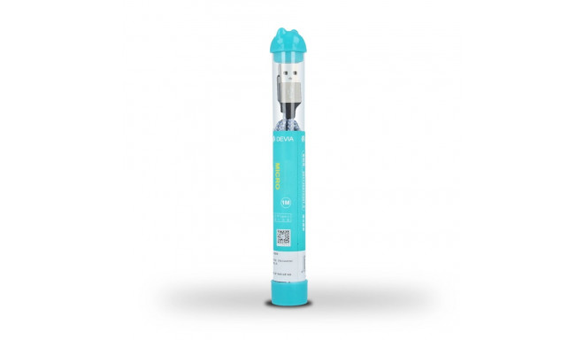 Devia cable Vogue USB - microUSB 1,0 m 2,4A tube