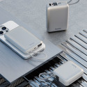 PowerBank Bazic Fusion Mag 10000mAh MagSafe Cable USB-C grey