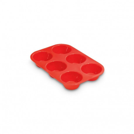 Cupcake tin 6 pieces silicone Juliette 16.5 x 25 x 3.5 cm
